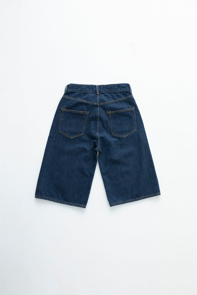 The Turquoise Jean Short | Non-stretch | Solid 1wash