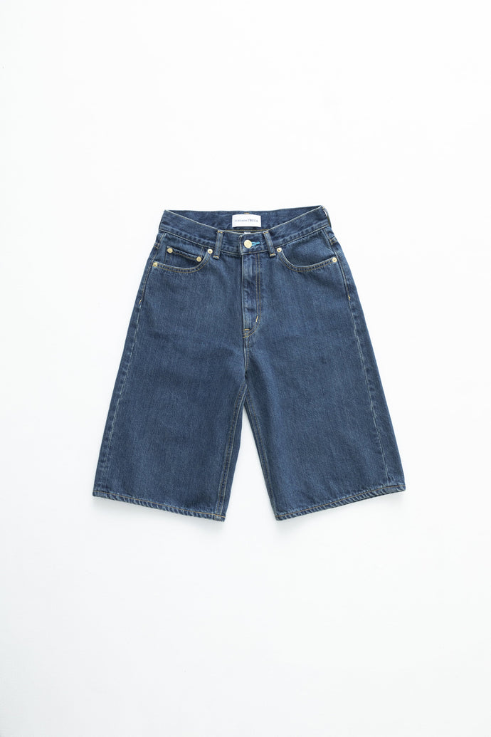 The Turquoise Jean Short〈Non-stretch〉Solid 3year