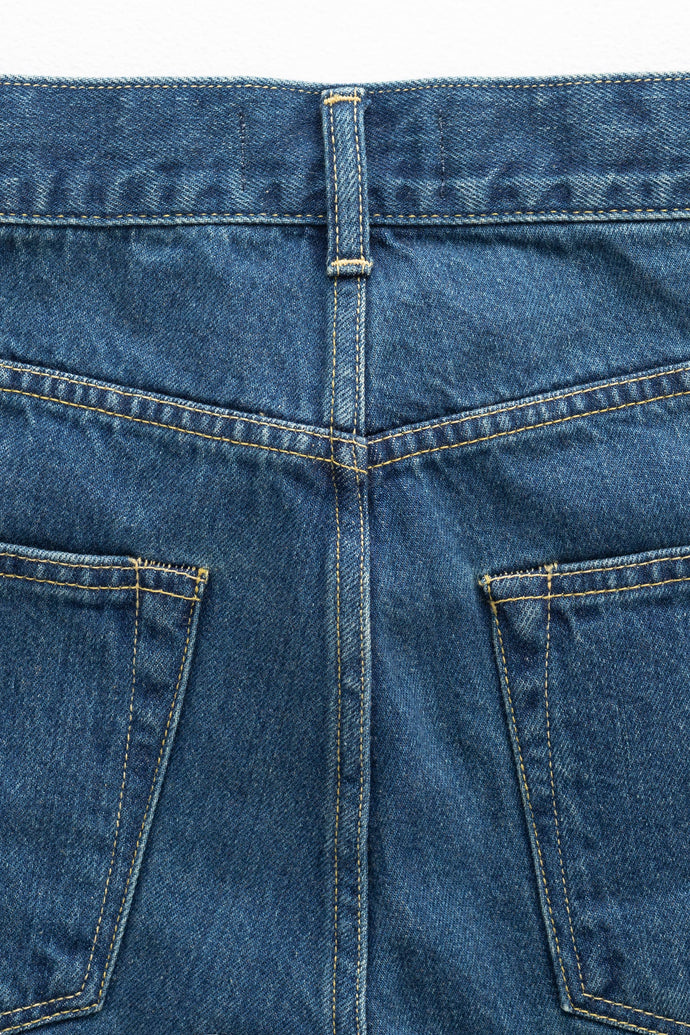 The Turquoise Jean Short〈Non-stretch〉Solid 3year