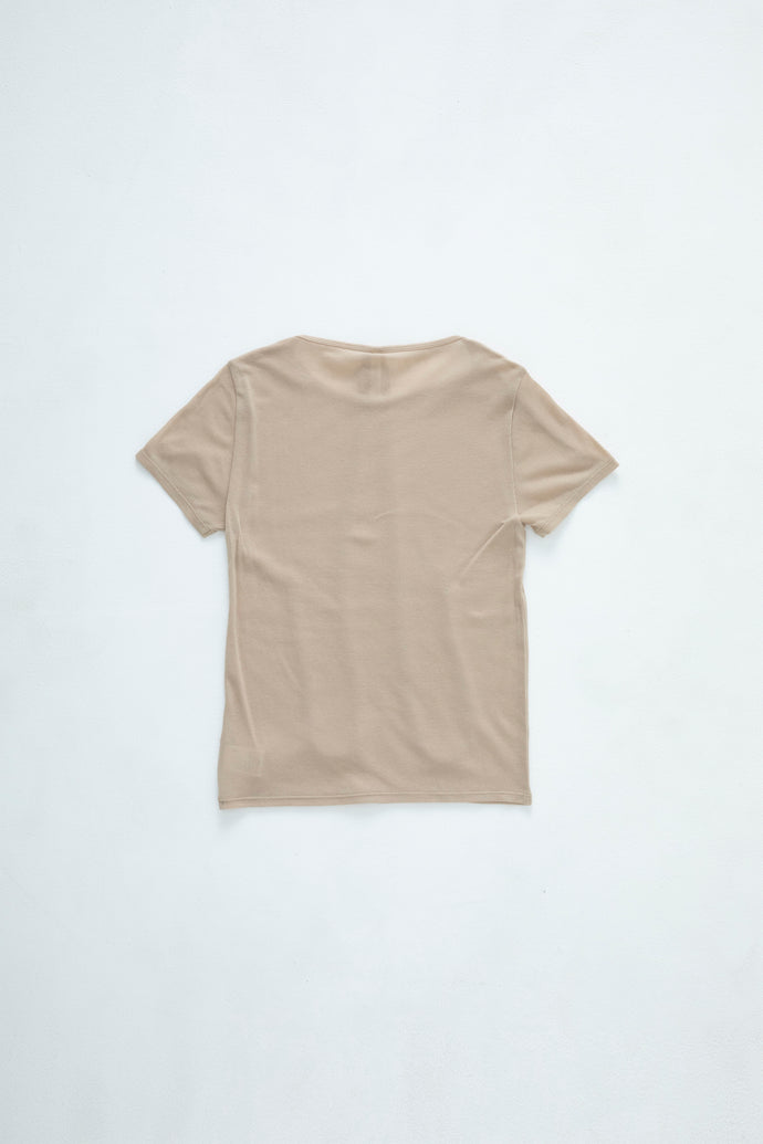 Choker T-shirts Beige