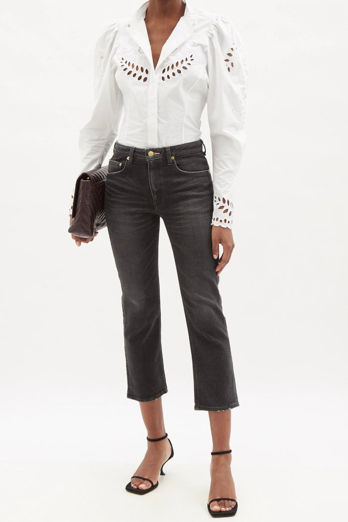 The Rose Quartz Jean〈Stretch〉Black 1year
