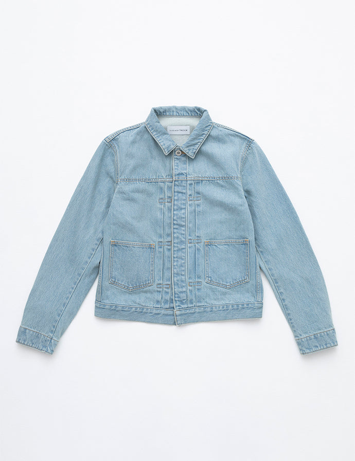 The Emerald Denim Jacket Solid 7year