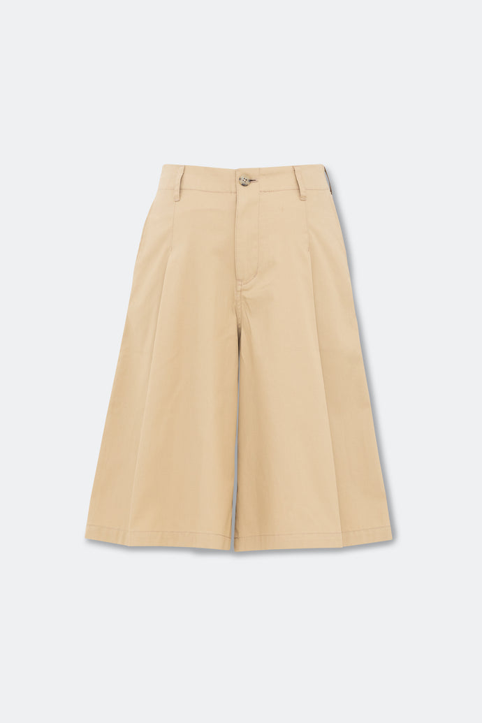 Wide Culotte Camel