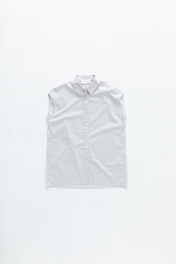 Cap-Sleeve Shirt L.Grey