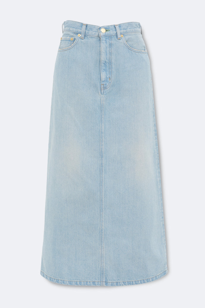 The Emerald Denim Skirt 7year