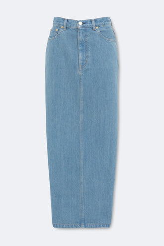 The Labradorite Denim Skirt Solid 3year