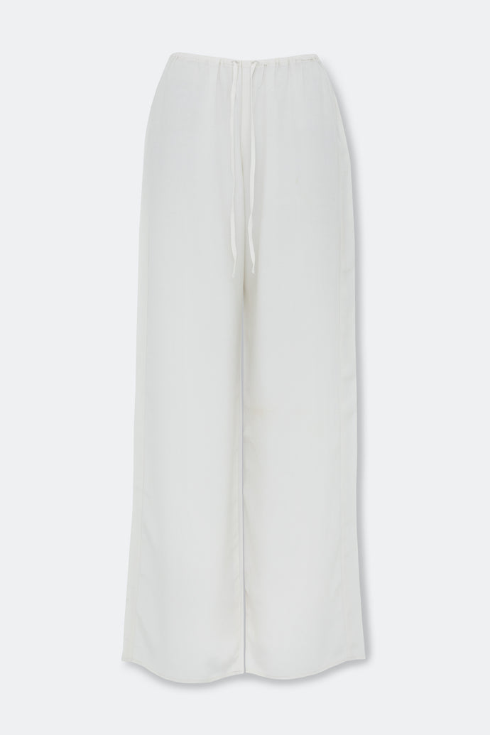 The Sea Blue Chalcedony Trouser Ivory