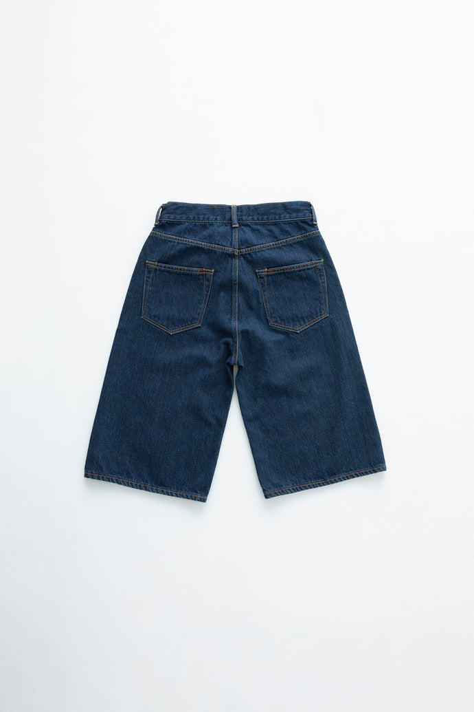 The Turquoise Jean Short Solid 1year